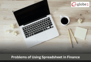 Problems of using spreadsheets in finance article image - Globe3 ERP