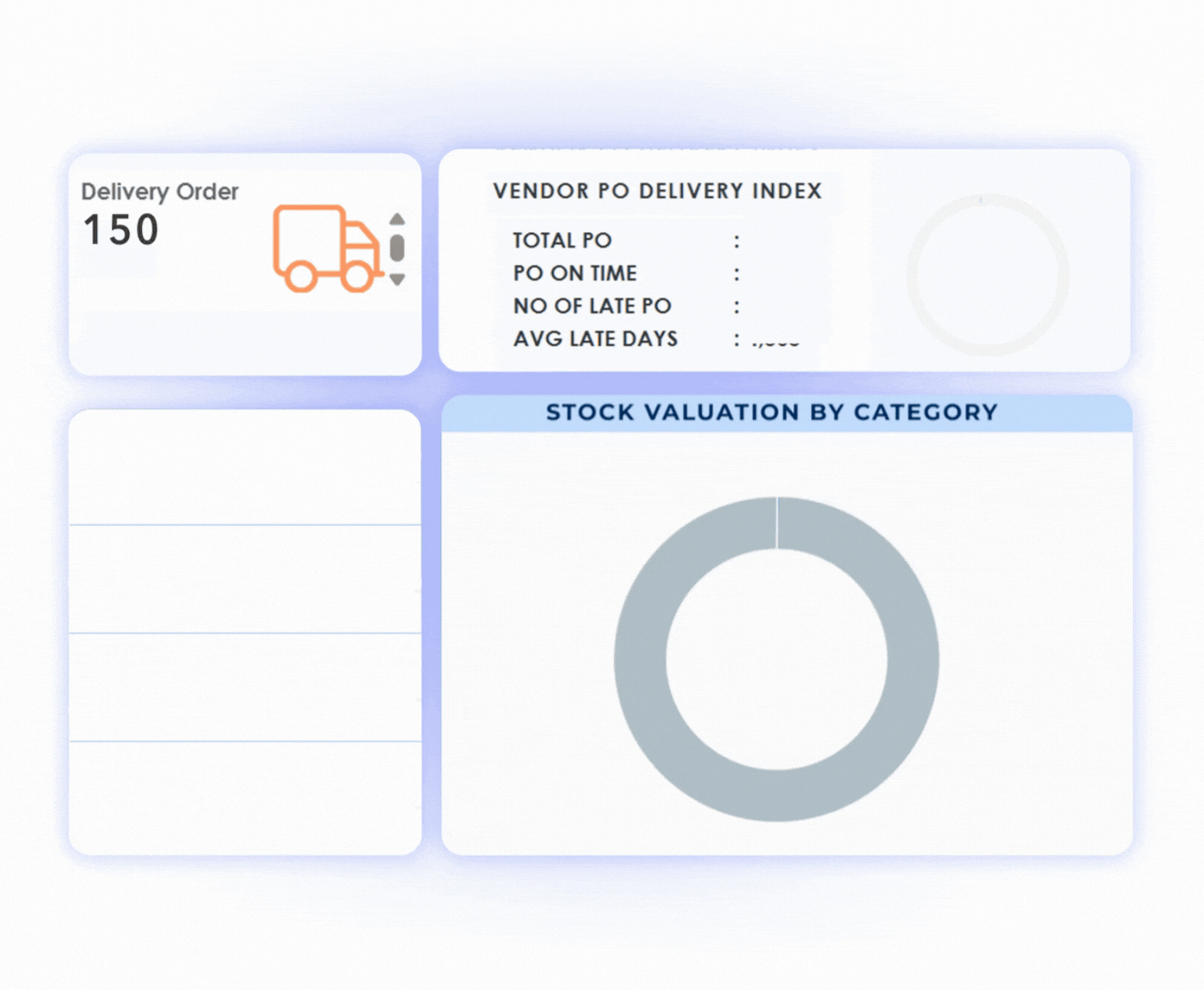 Inventory Management System Dashboard